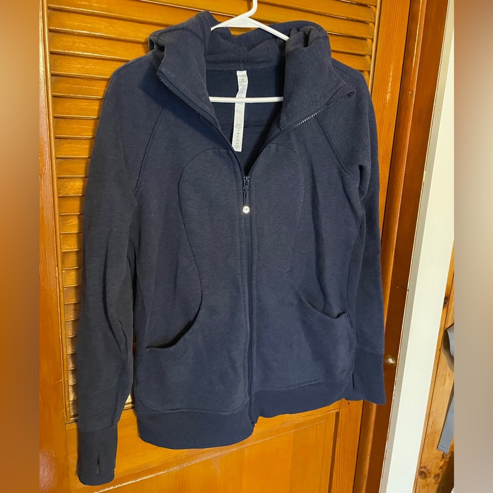 Lululemon Scuba Hoodie Full Zip Navy